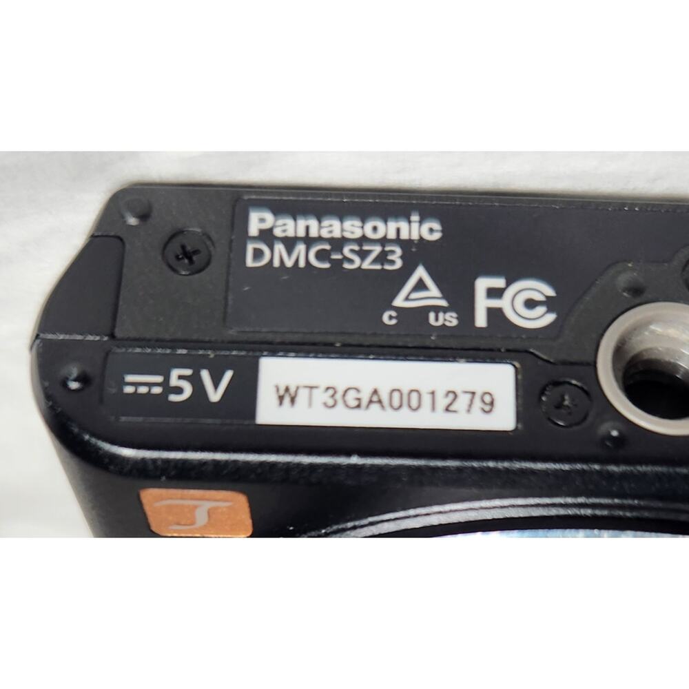 Panasonic LUMIX DMC-SZ3 Tested 16.1 MP Digital Camera With Accessories Pre-owned - Picture 9 of 12